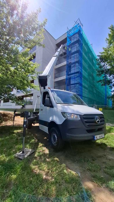 Wynajmę podnośnik koszowy, wysięgnik, zwyżka, żuraw