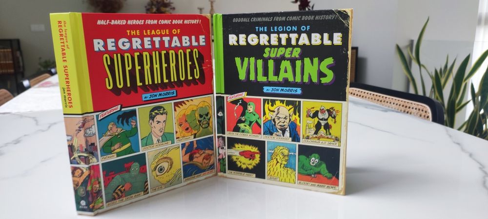 The League SuperHeroes e The Legion Supervillains
