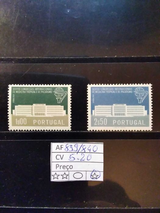 1958 Seixtos Congressos Internacionais da Medicina Tropical MLH *