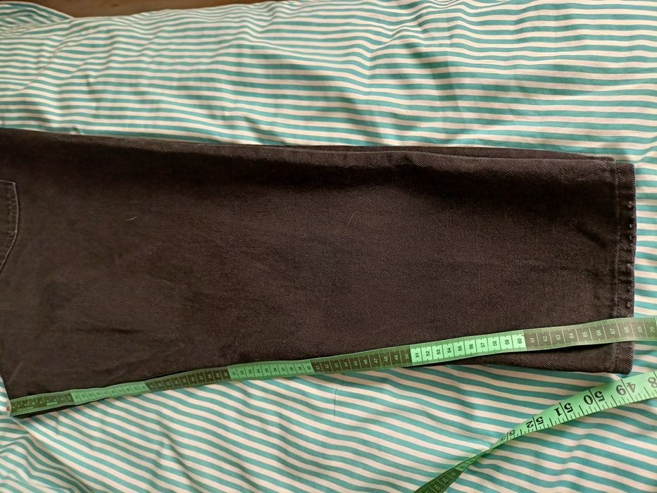 Spodnie jeansowe Monki high waist Ballon Leg