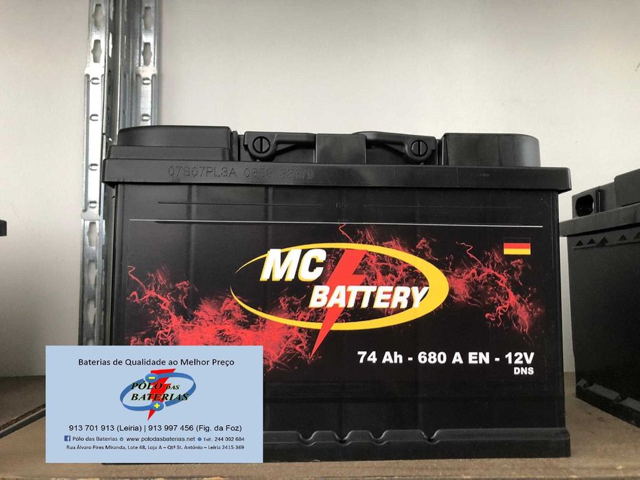 Baterias de carro/automóvel Novas e Baratas 45ah,60ah,75ah,80ah,100ah