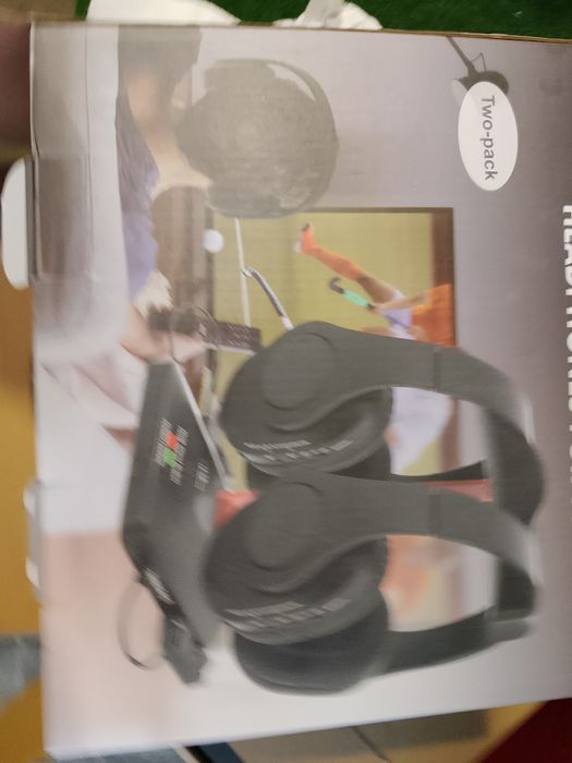 Zestaw dwóch słuchawek bezprzewodowych nowych