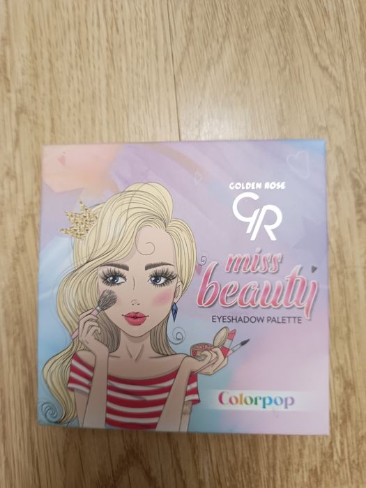 Paleta golden rose miss beauty colorpop