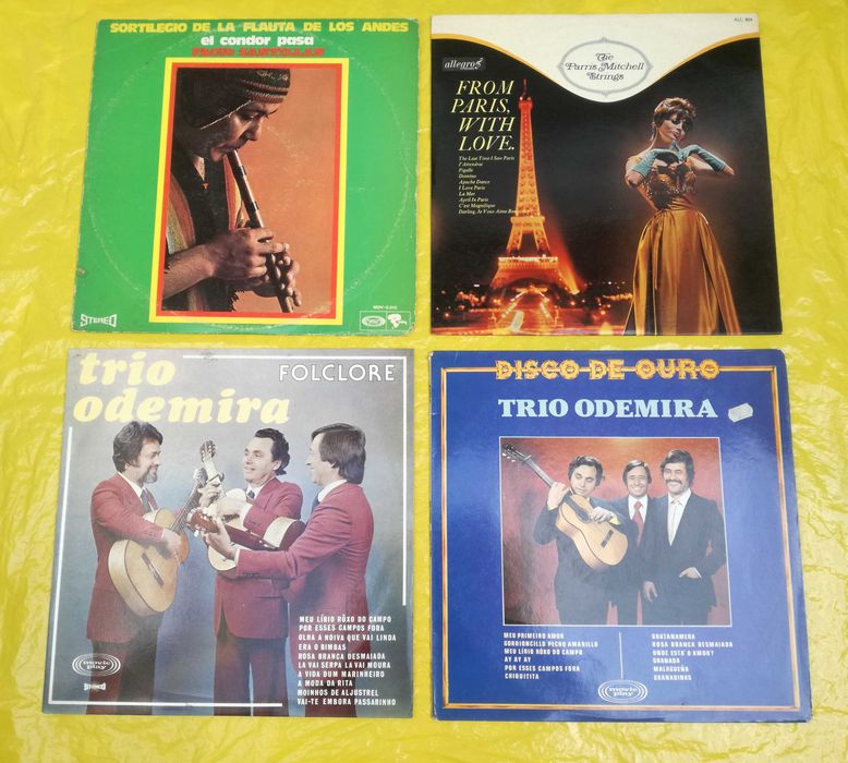 Discos Beethoven, Tchaikovsky, Trio Odemira, outros