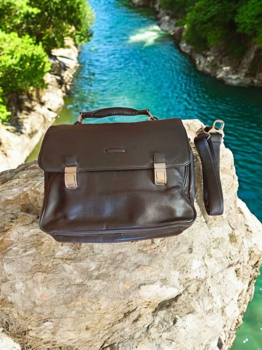 Портфель кожаный Piquadro Modus с отделением для ноутбука