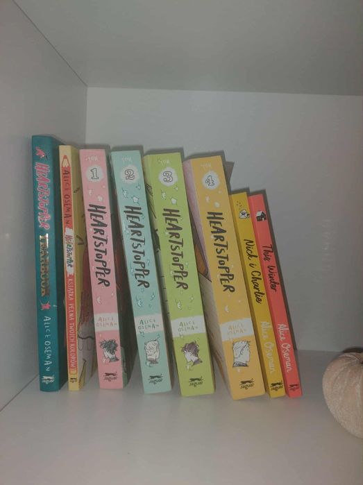 Heartstopper kolekcja (7 książek+ kolorowanka)