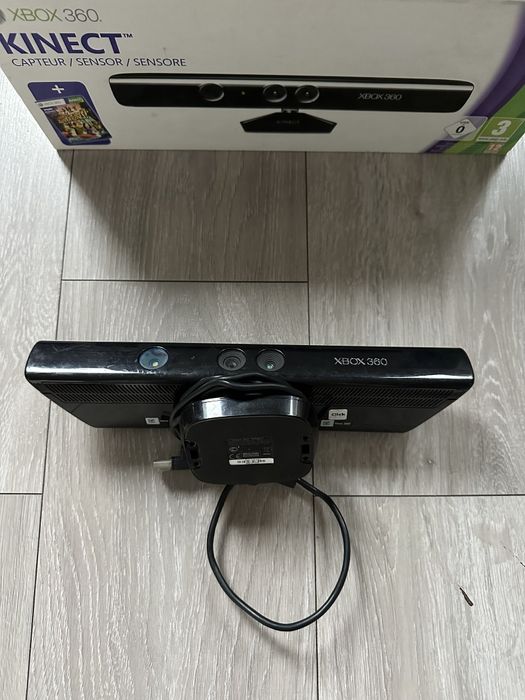 Zestaw Kinect Xbox 360 Pudełko Gra Adventures Sensor Kamera