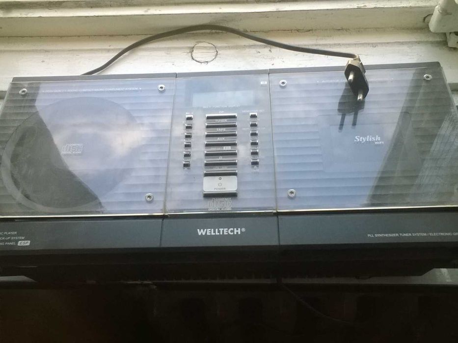 WELLTECH magnetofon kasetowy CD