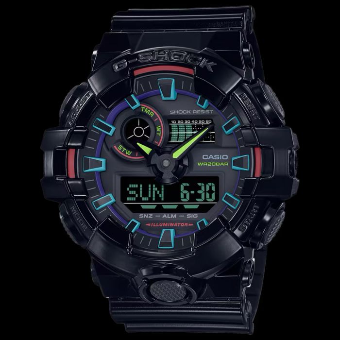 Casio G-Shock GA-700RGB-1A NEW ORIGINAL | Limited Edition