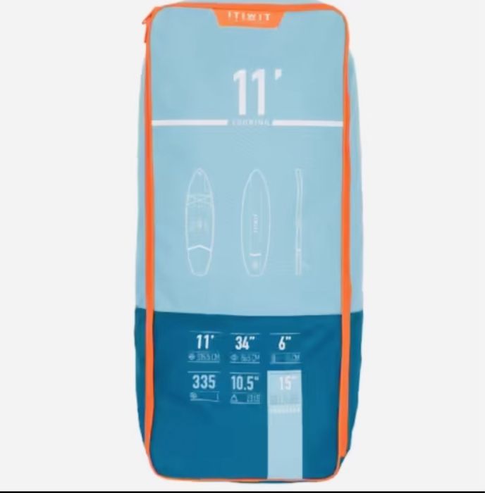 Prancha de paddle insuflável mais acessórios