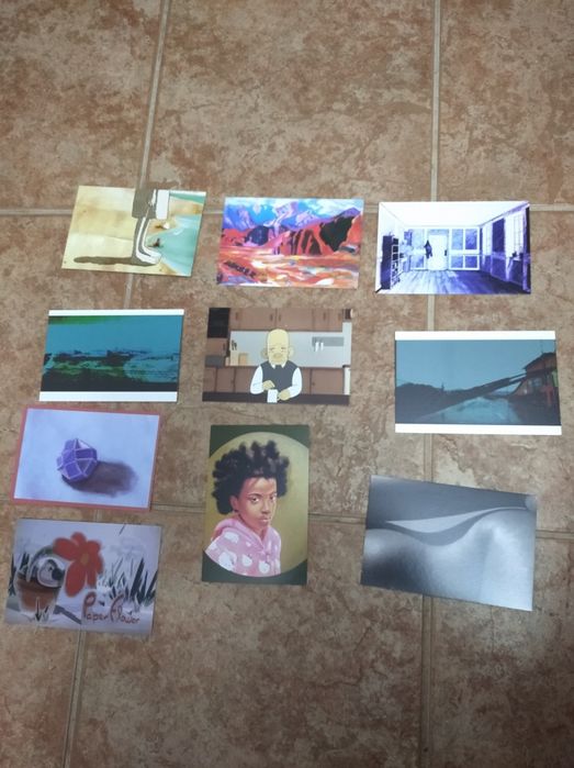 Lote de 10  postais variados