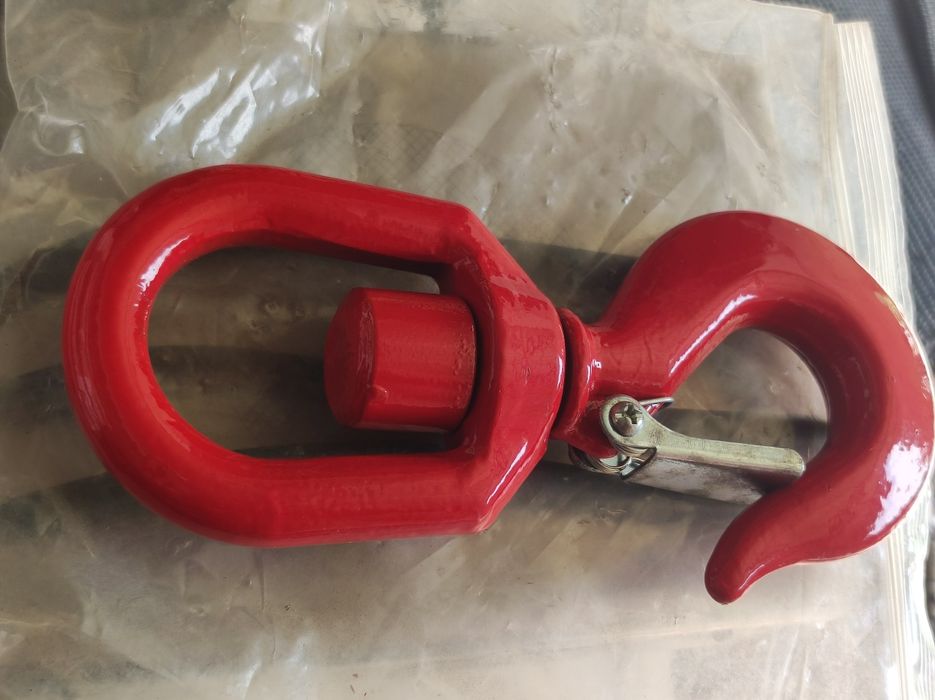 Ganchos de grua de 5 e de 2 toneladas