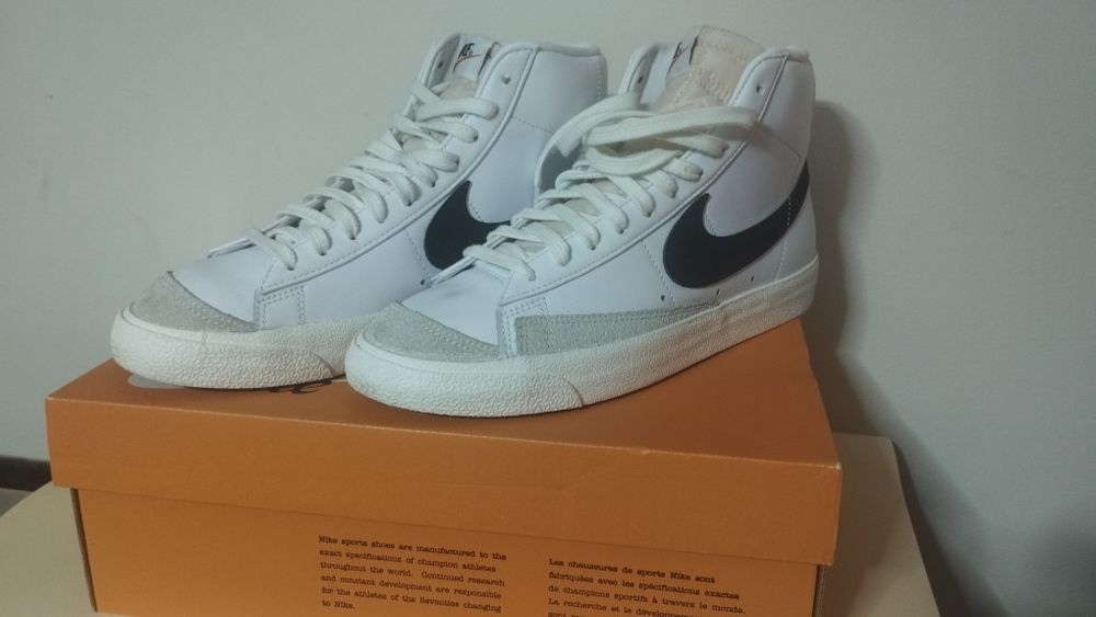 Nike blazer mid 77 como novas - Tam. 42,5