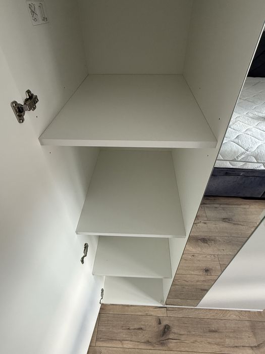 VIHALS Szafa/2 drzwi, biały, IKEA, 105x57x200 cm