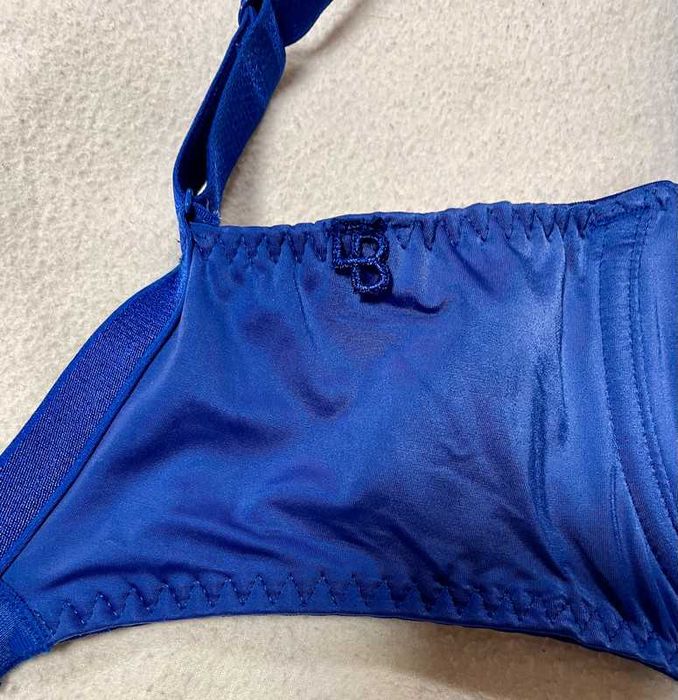 Louisa Bracq Paris Blue Satin Saphir 32GG 70GG 70H 65H Empreinte Aubad