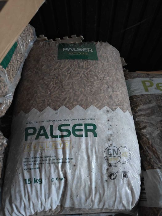Pellets - Sacos de 15Kg