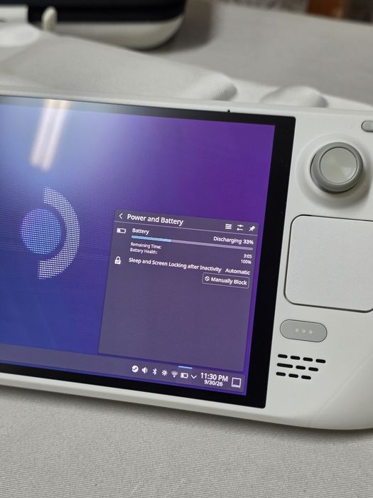 Steam deck oled branca 1tb
