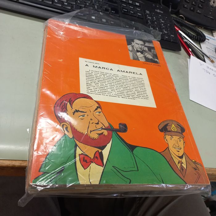4 Albuns Blake e Mortimer antigos da Verbo