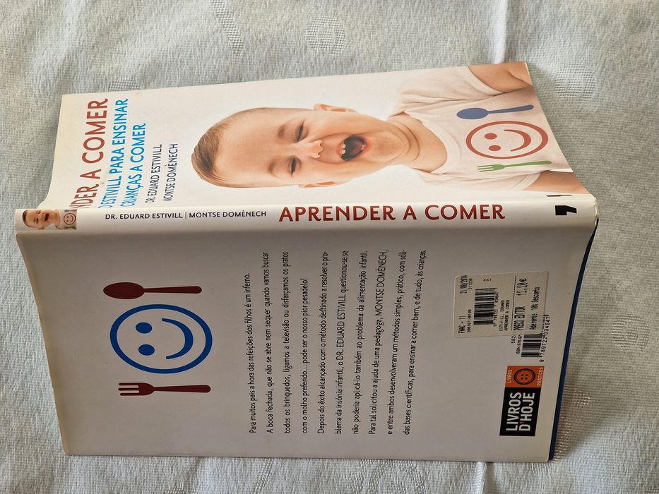 Livro " Aprender Comer " novo