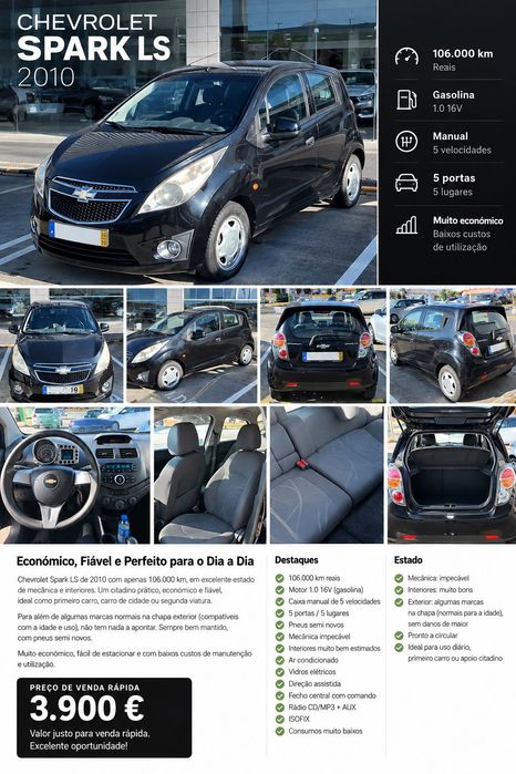 Chevrolet Spark 1.0 LS
