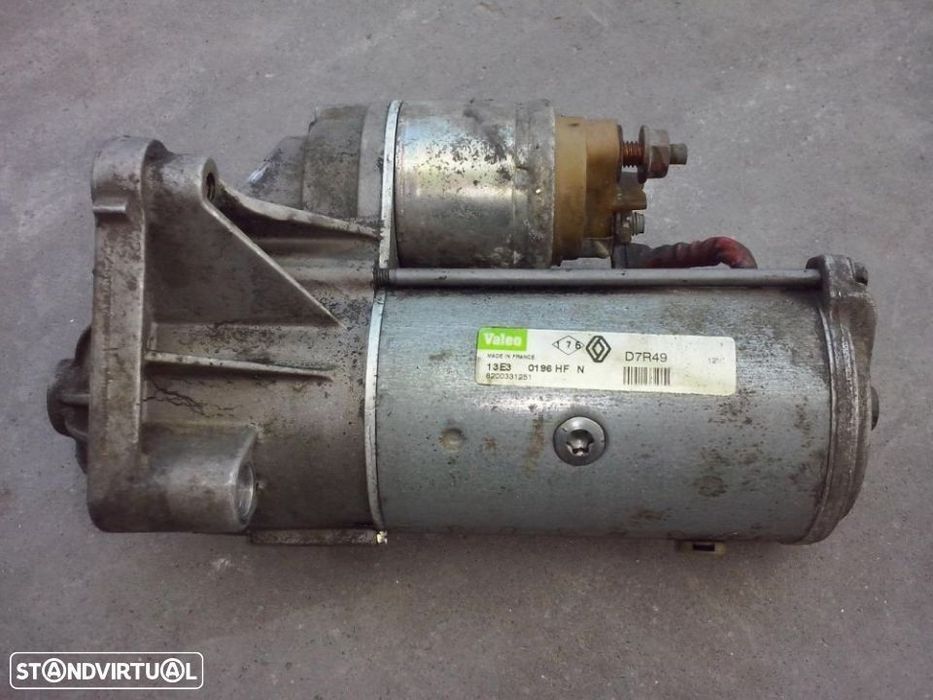 Motor de arranque Renault Laguna e Megane 1900 dci F9Q