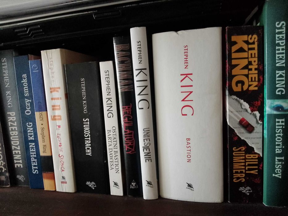 Stephen King - 37 tyułów - likwidacja biblioteki