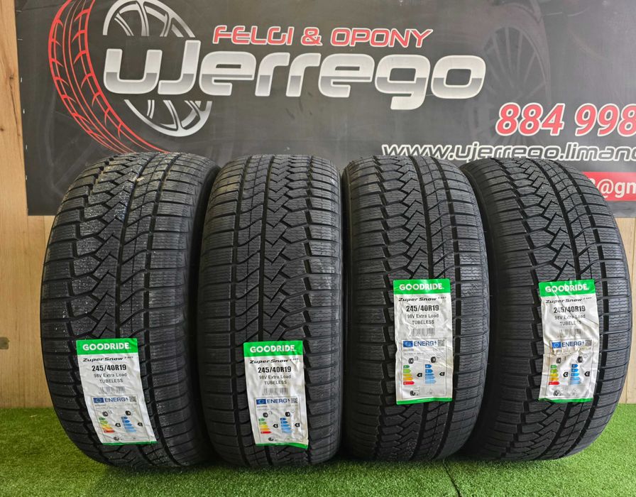 Nowe Opony Zimowe GOODRIDE ZuperSnow Z-507 245/40/R19