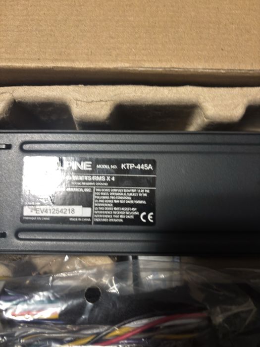 Міні Підсилювач Alpine KTP-445A