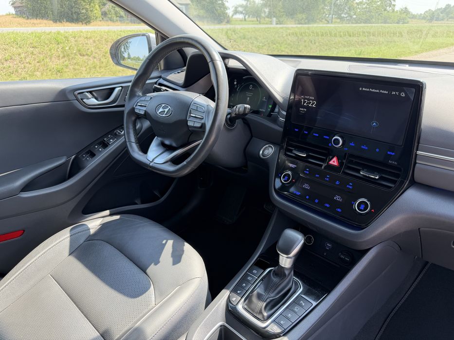 Hyundai Ioniq 1.6 Hybryda Plug-in 90 Tys km Automat Bezwypadlowy Niemcy