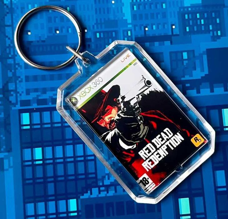 Brelok Red Dead Redemption - mini okładka gry Xbox 360