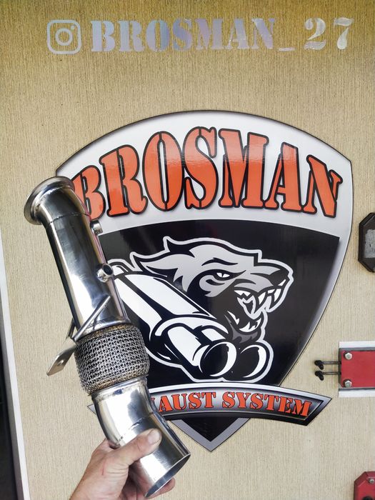 Даунпайп BMW F07GT, F10, F11 535i,535ix N55 2010-2016 RWD, xDrive