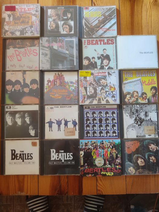 Sprzedam płyty w bardzo dobrym stanie the beatles, robbie williams i i