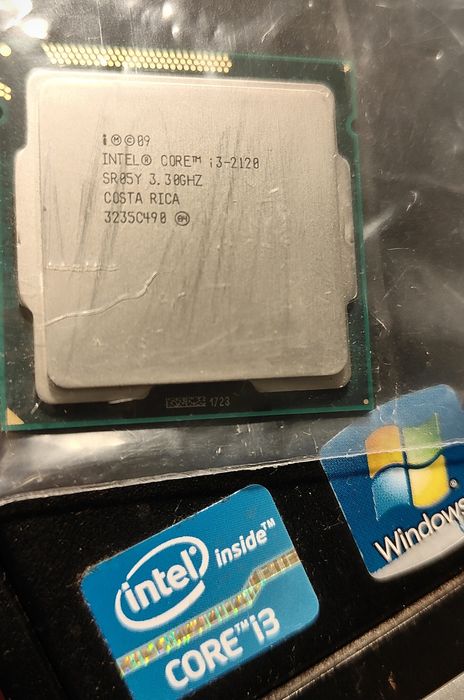 Processador Intel i3 2a geração 3,30Ghz + RAM 4Gb DDR3 1600Mhz 240 Pin