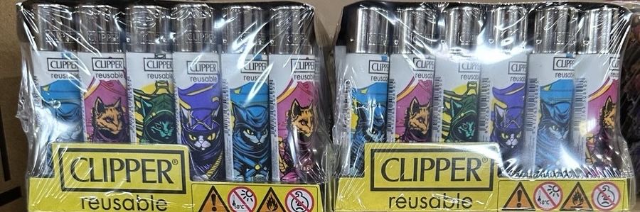 Зажигалка Clipper, клипер коллекционный