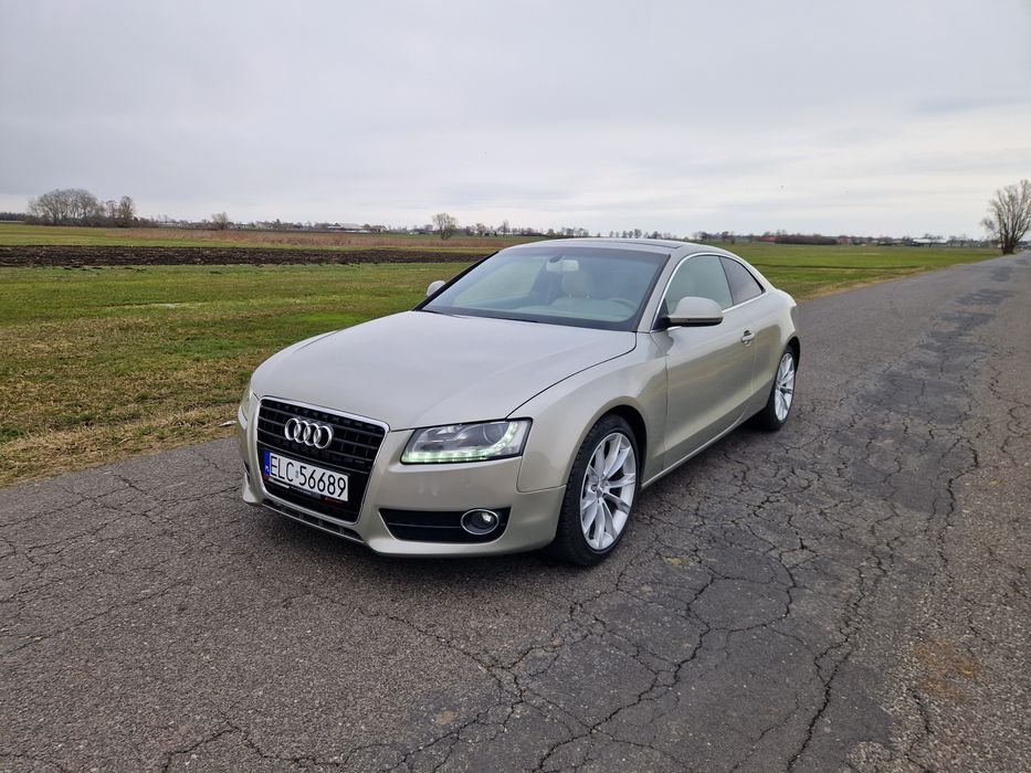 Audi A5 Coupe 2.7 TDI 190 KM Automat Xenon Navi Panorama Skóra Grzane