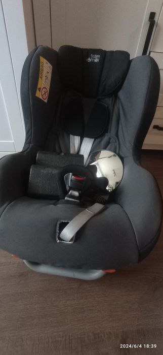 Fotelik Britax Max-Way Black Series Storm Grey 9-25 kg