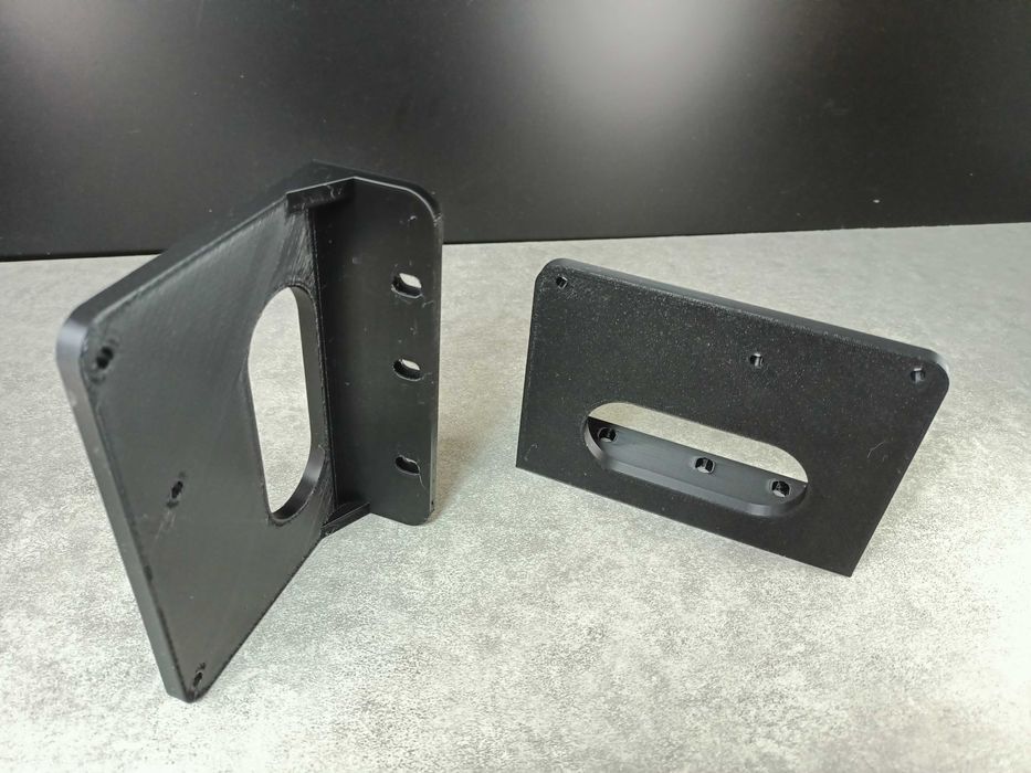 Uszy montażowe rackmount 19" do miksera Soundcraft UI24R UI16R -60mm