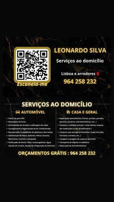 SERVIÇOS URGENTES ao Domicilio ! 964258232