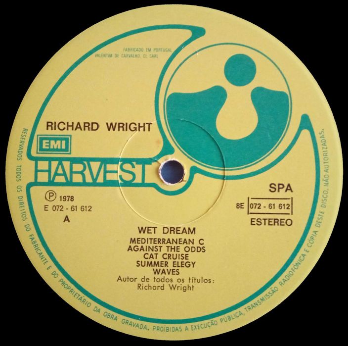 Richard Wright	- - - - -	Wet Dream	- - - - -	LP424344615986155523