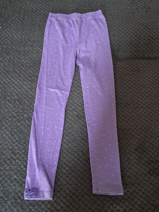 Leginsy 3 sztuki rozmiar 128/134