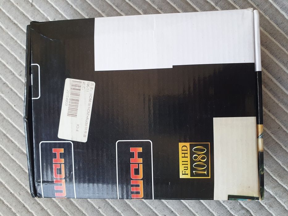 Hdmi splitter com saída spdif