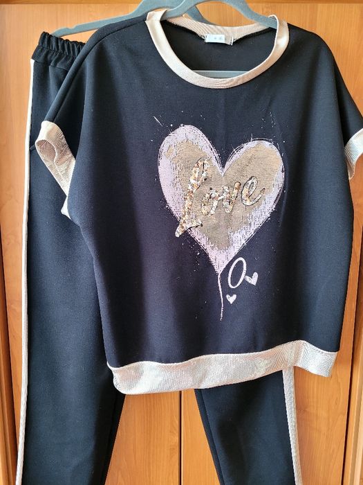 Dres maselko czarno-zloty plus size XXXL