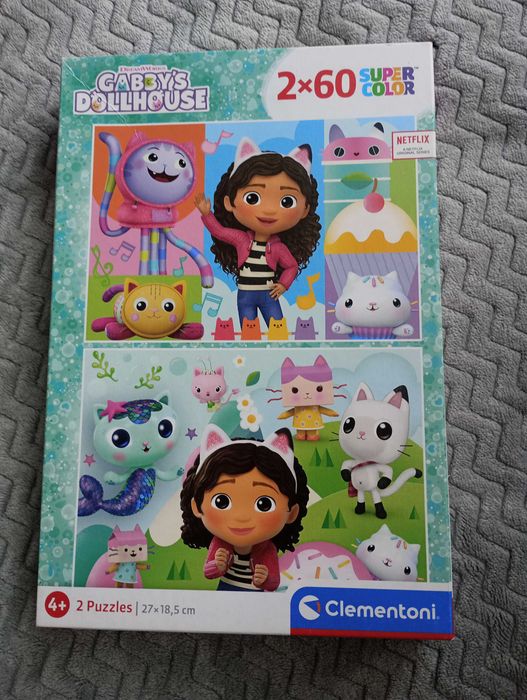 Puzzle Gabby's Dollhouse 2*60 el. wiek 4+