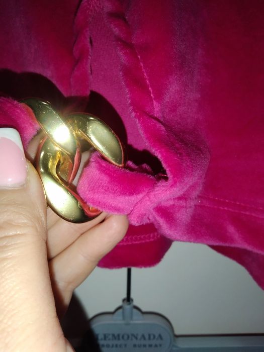 Dres welurowy komplet