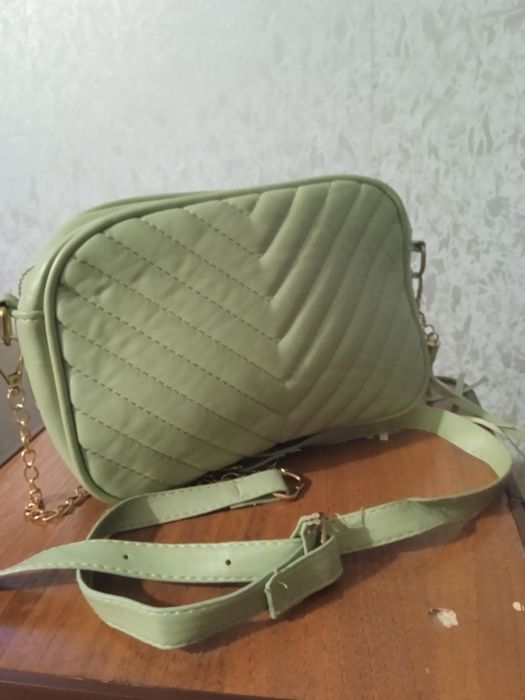 Шкіряна жіноча сумка