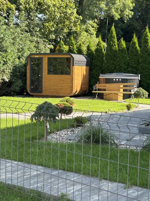 LAWA Sauna KWADRO COMBO z Prysznicem Prod. SPA Szwedzkie drewno PROMO