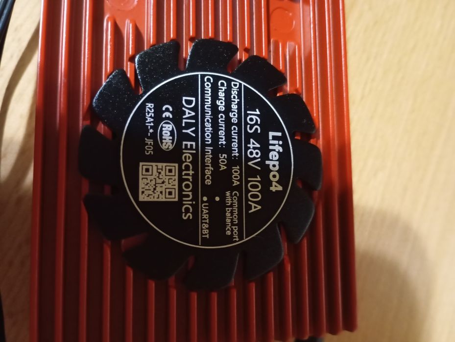 Smart BMS плата DaLy LiFePO4 16S 48V 100A з Bluetooth