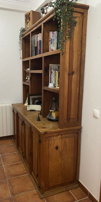 Movel sala madeira maciça