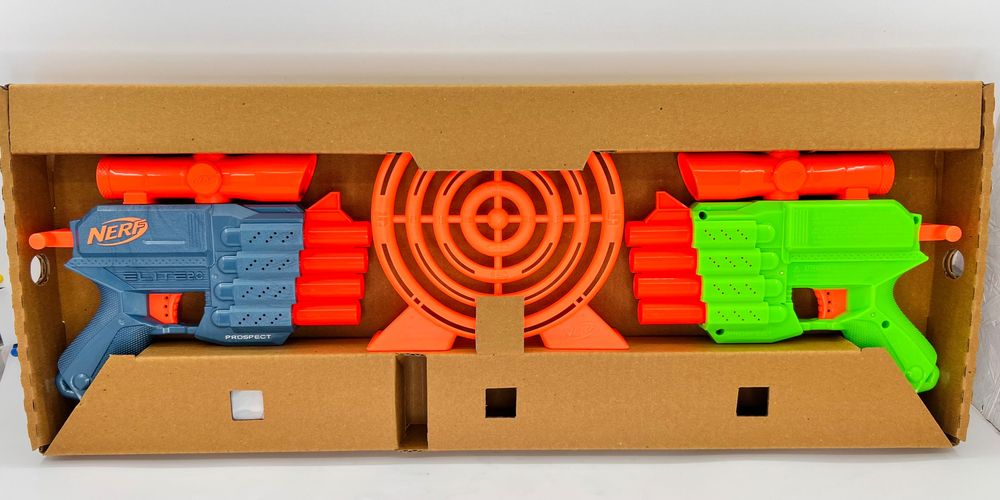 Набір нерф 2шт, мішень - NERF Elite 2.0 Face Off Target