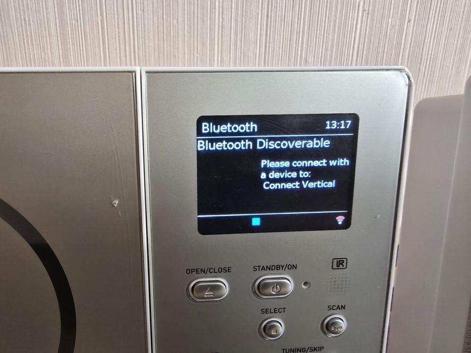 Інтернет радіо Auna Connect Vertical 10034997 WiFi/CD/BT/USB/FM/AUX/DA
